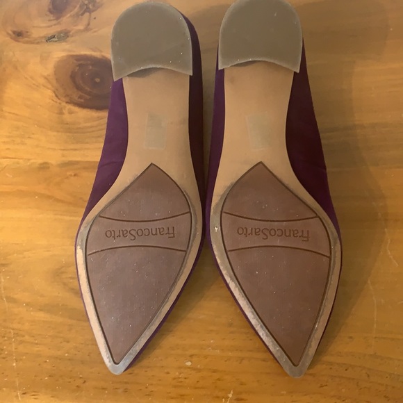 Franco Sarto like new suede purple pump EU37 - Picture 4 of 6
